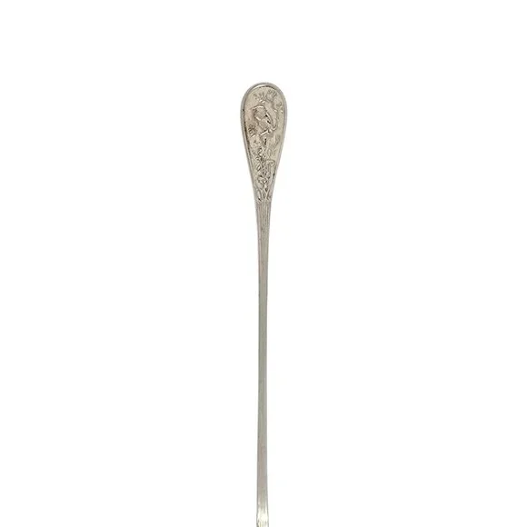 Tiffany & Co Audubon Sterling Silver Iced Tea Spoon 7 3/8 #23102